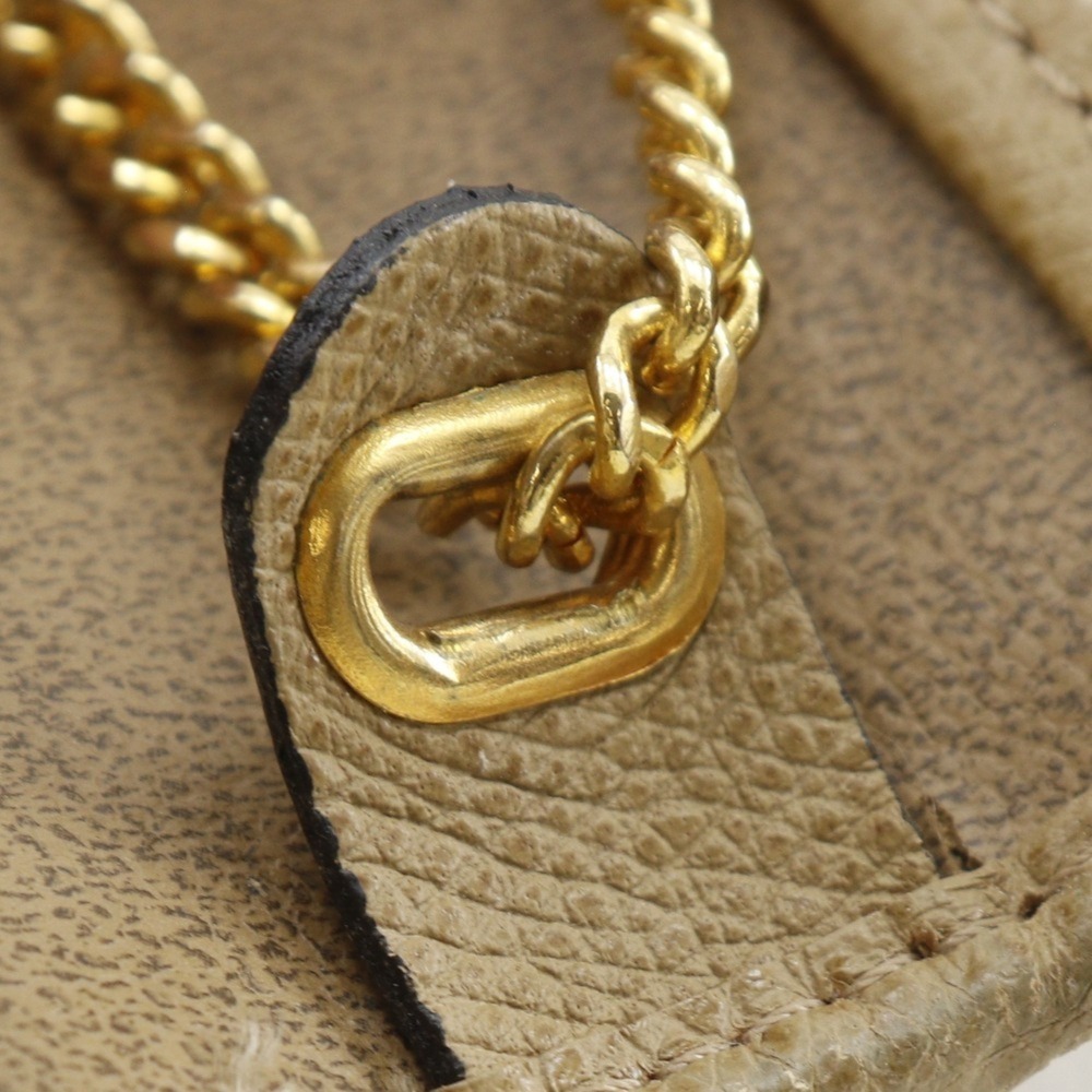 CHRISTIAN DIOR Vintage Cream Leather Shoulder Bag - Picture 12 of 13